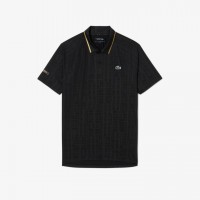 CAMISA LACOSTE POLO SPORT X NOVAK DJOKOVIC - PRETO